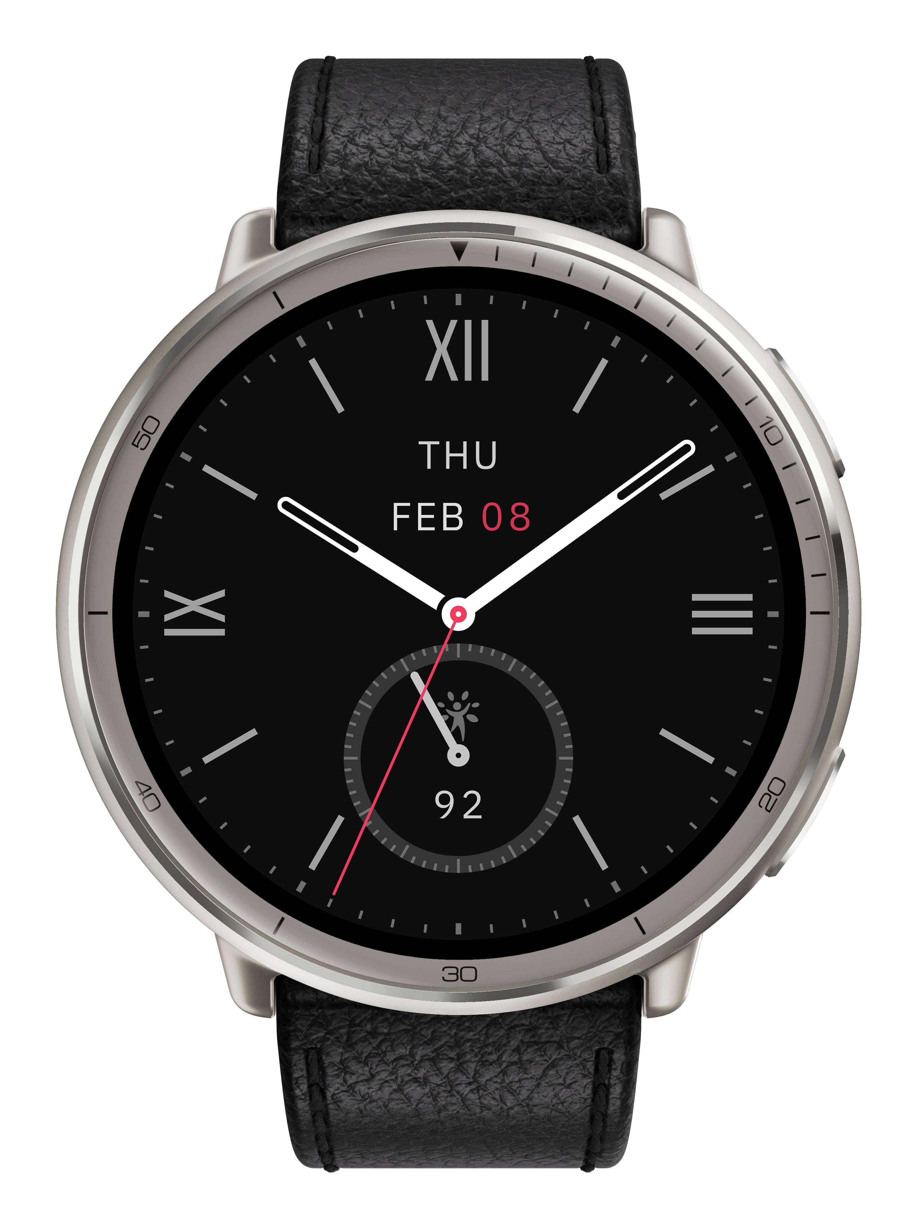 Montre intelligente Amazfit W2433EU1N Noir Argenté