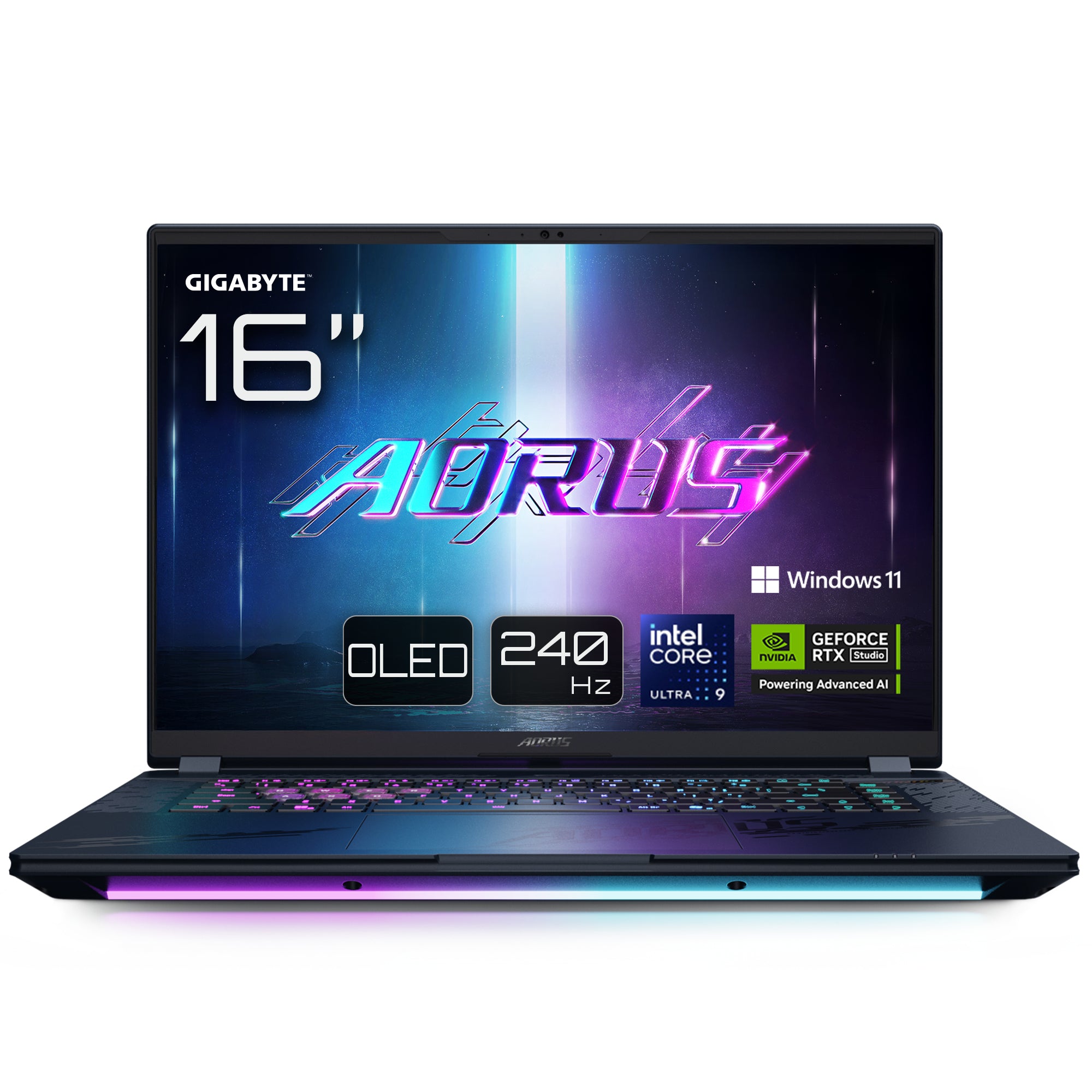 Ordinateur Portable Gigabyte AORUS MASTER 16 BYHC5ESE64SP 16" intel core ultra 9 275HX 32 GB RAM 1 TB SSD Espagnol Qwerty RTX 50