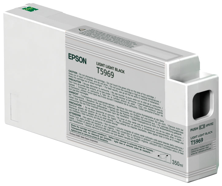 Epson T5969 - 350 ml - noir clair - original - cartouche d'encre - pour Stylus Pro 7890, Pro 7900, Pro 9890, Pro 9900, Pro WT7900