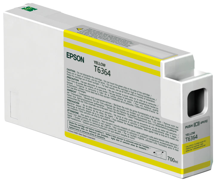 Epson UltraChrome HDR - 700 ml - jaune - original - cartouche d'encre - pour Stylus Pro 7700, Pro 7890, Pro 7900, Pro 9700, Pro 9890, Pro 9900, Pro WT7900