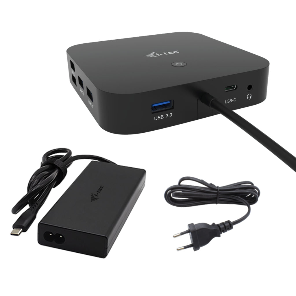 Hub USB i-Tec C31TRI4KDPDPRO100 Noir