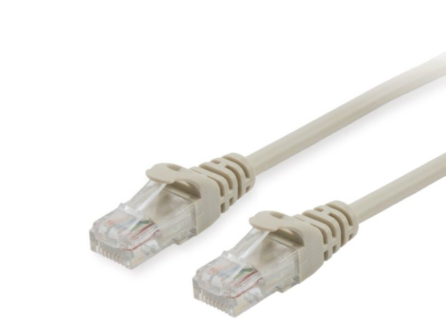 Câble RJ45 Catégorie 6 UTP Rigide Equip 625419 Beige 20 m