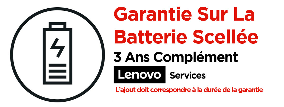 Lenovo Sealed Battery Add On - Rechange de batterie - 3 années - pour ThinkPad P40 Yoga, P50s, P51, P51s, P52s, X1 Carbon, X1 Extreme, X1 Tablet, X1 Yoga, X380 Yoga, ThinkPad Yoga 20C0, 20CD, ThinkPad Yoga 12, 14, 15, 260, 370, 460