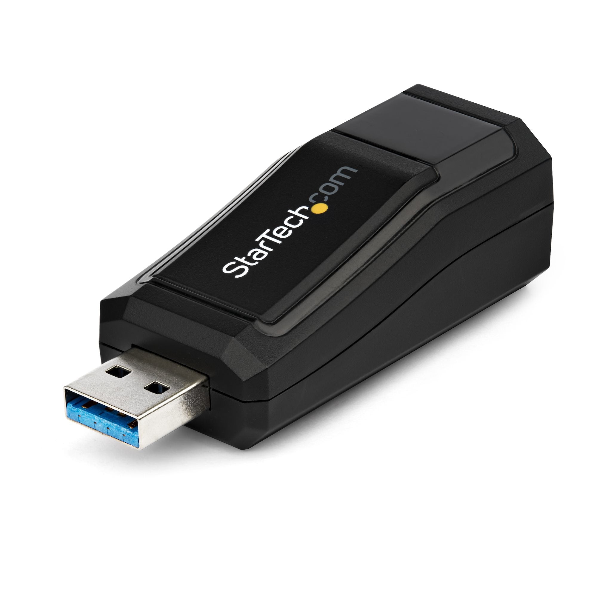 StarTech.com Réseau adaptateur USB 3.0 vers Gigabit Ethernet - NIC USB vers RJ45 pour réseau 10/100/1000 - Adaptateur réseau - USB 3.0 - Gigabit Ethernet - noir