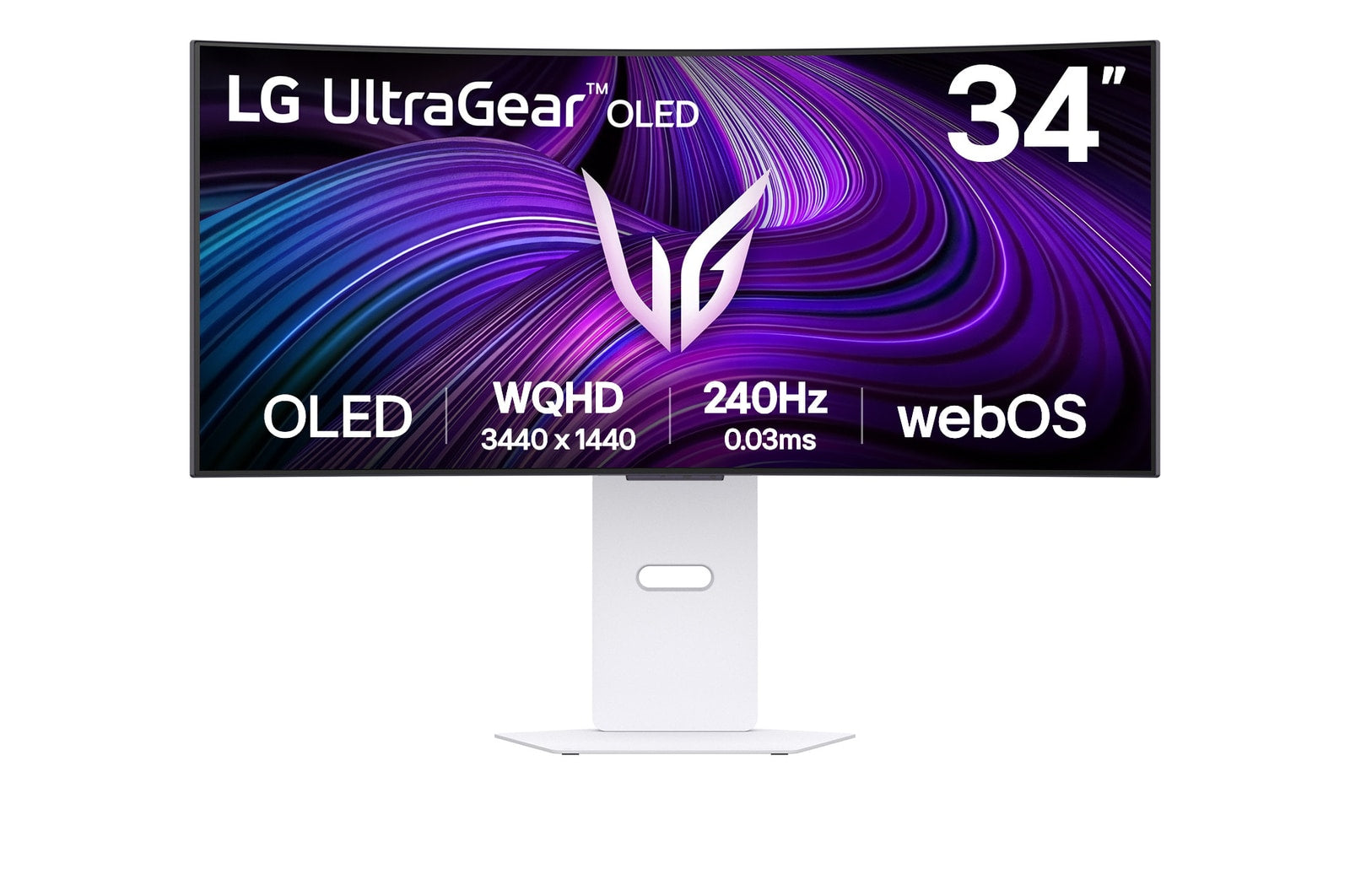 Ecran incurvé 34" LG UltraGear OLED GX9s 4K Ultra HD 240Hz (Argent)