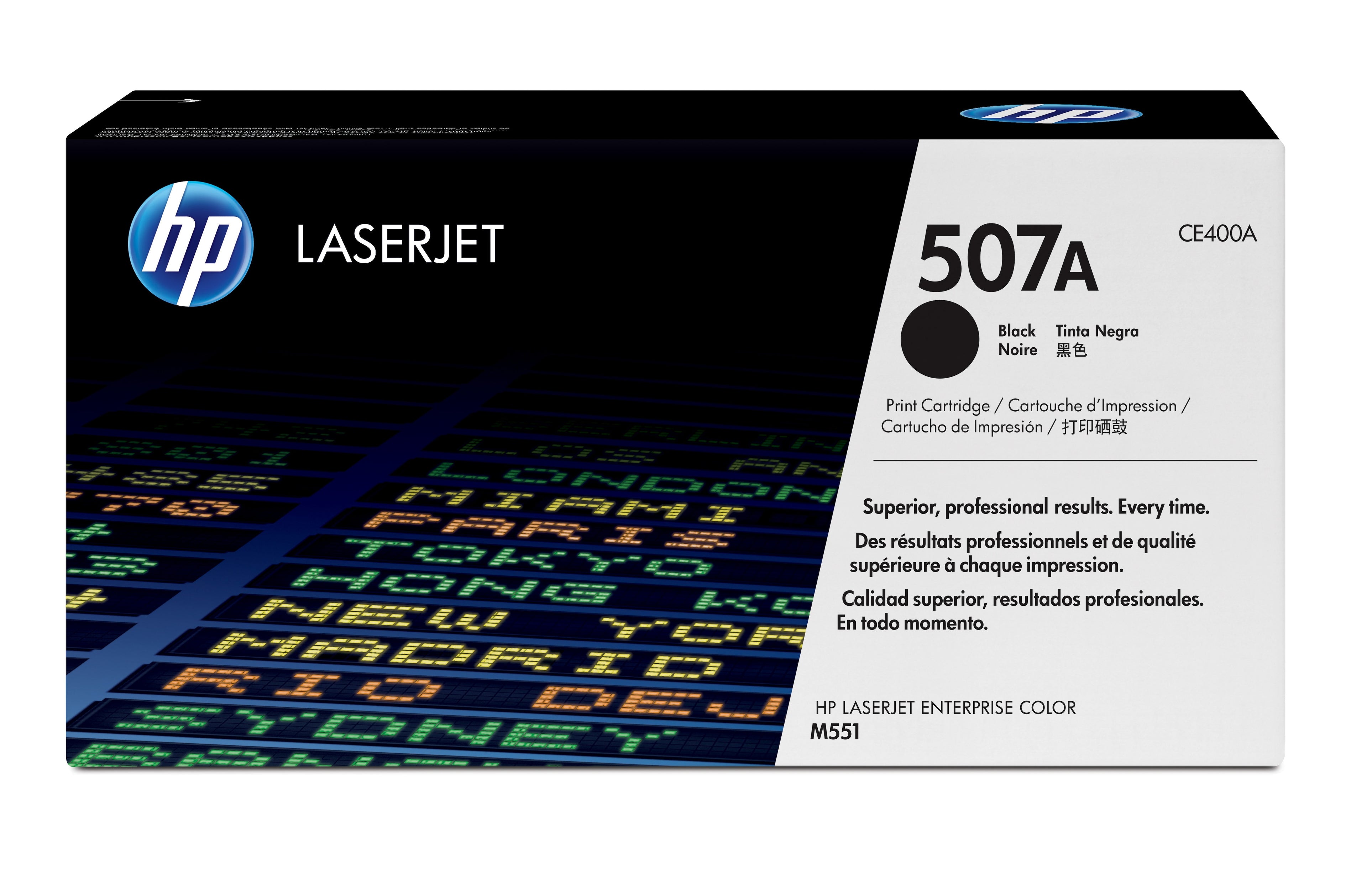 Toner original HP 507A Noir