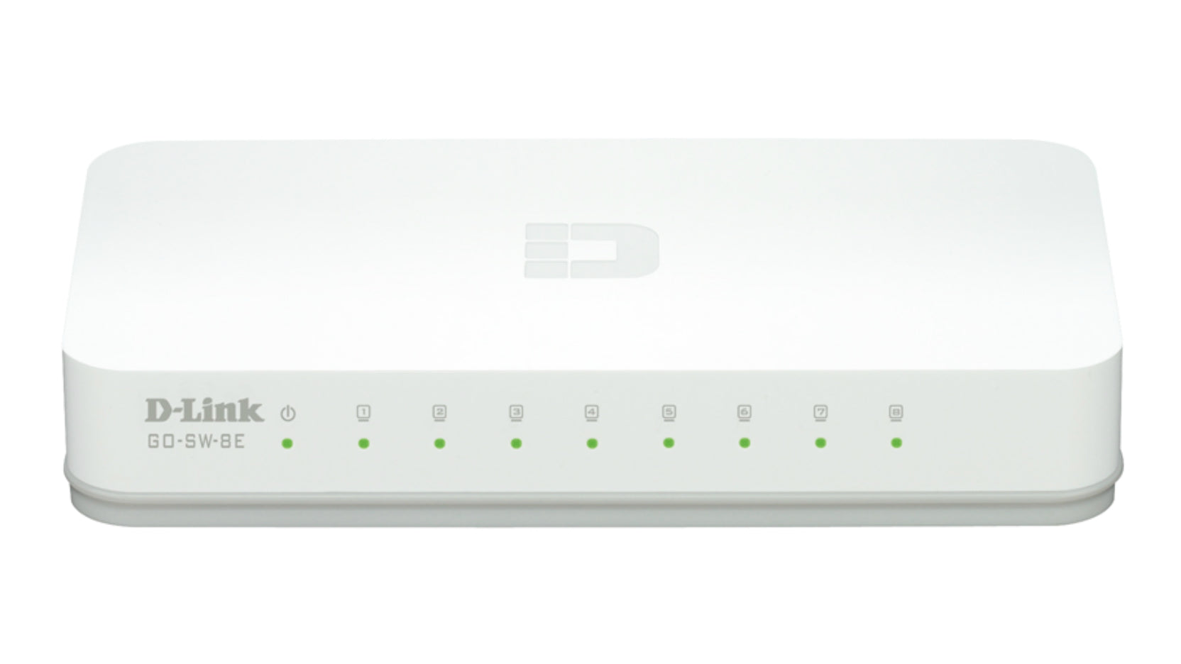 dlinkgo 8-Port Fast Ethernet Easy Desktop Switch GO-SW-8E - Commutateur - 8 x 10/100 - de bureau - Tension CC