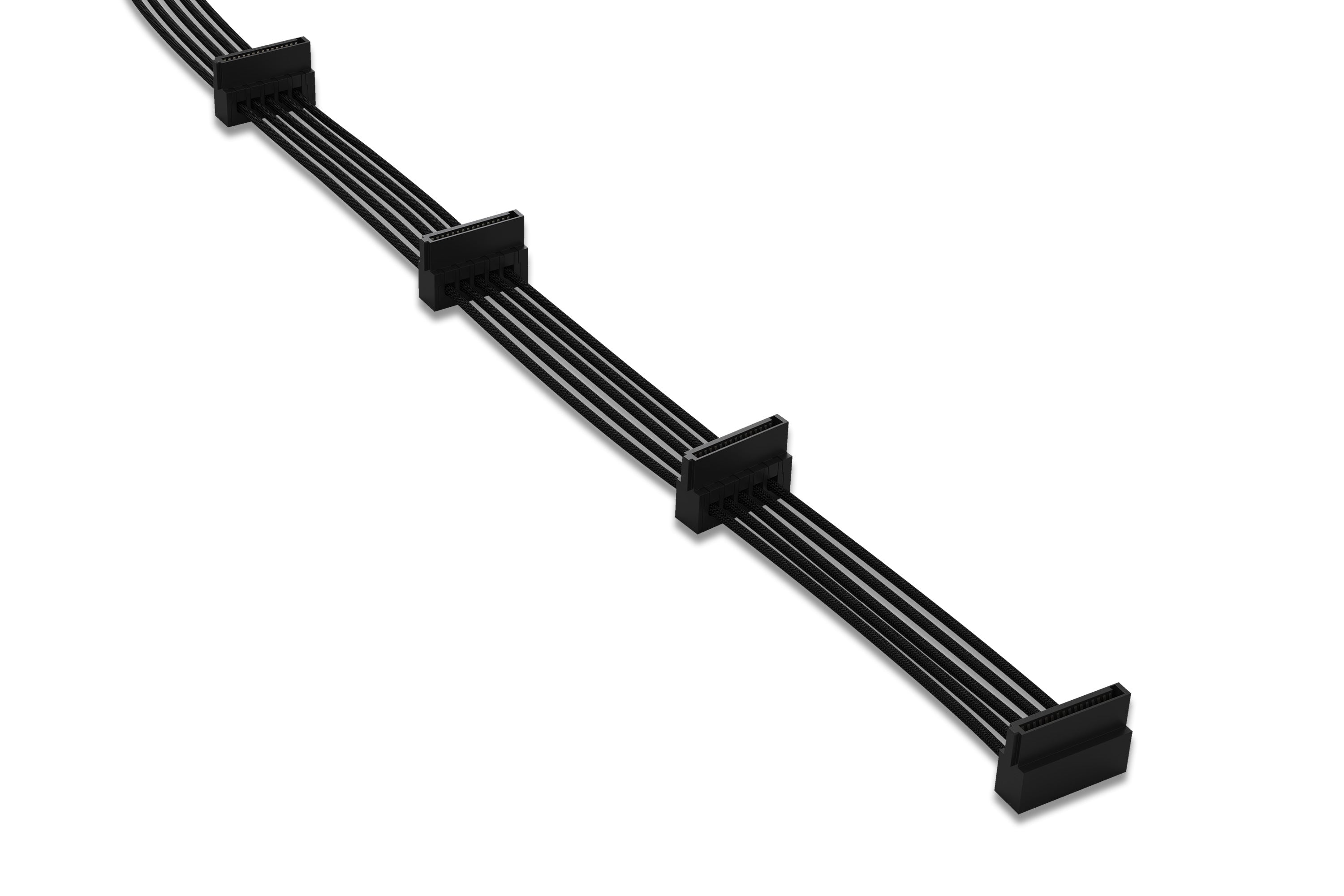 Cable Modulaire be quiet! CS-3640 - 4x S-ATA (Noir)