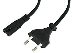 Cable d'Alimentation bipolaire Lindy 2m (Noir)