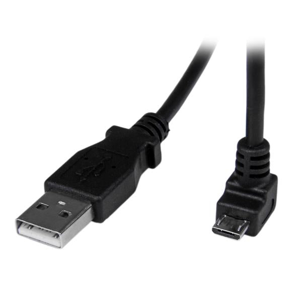 Câble USB vers micro USB Startech USBAUB2MD Noir