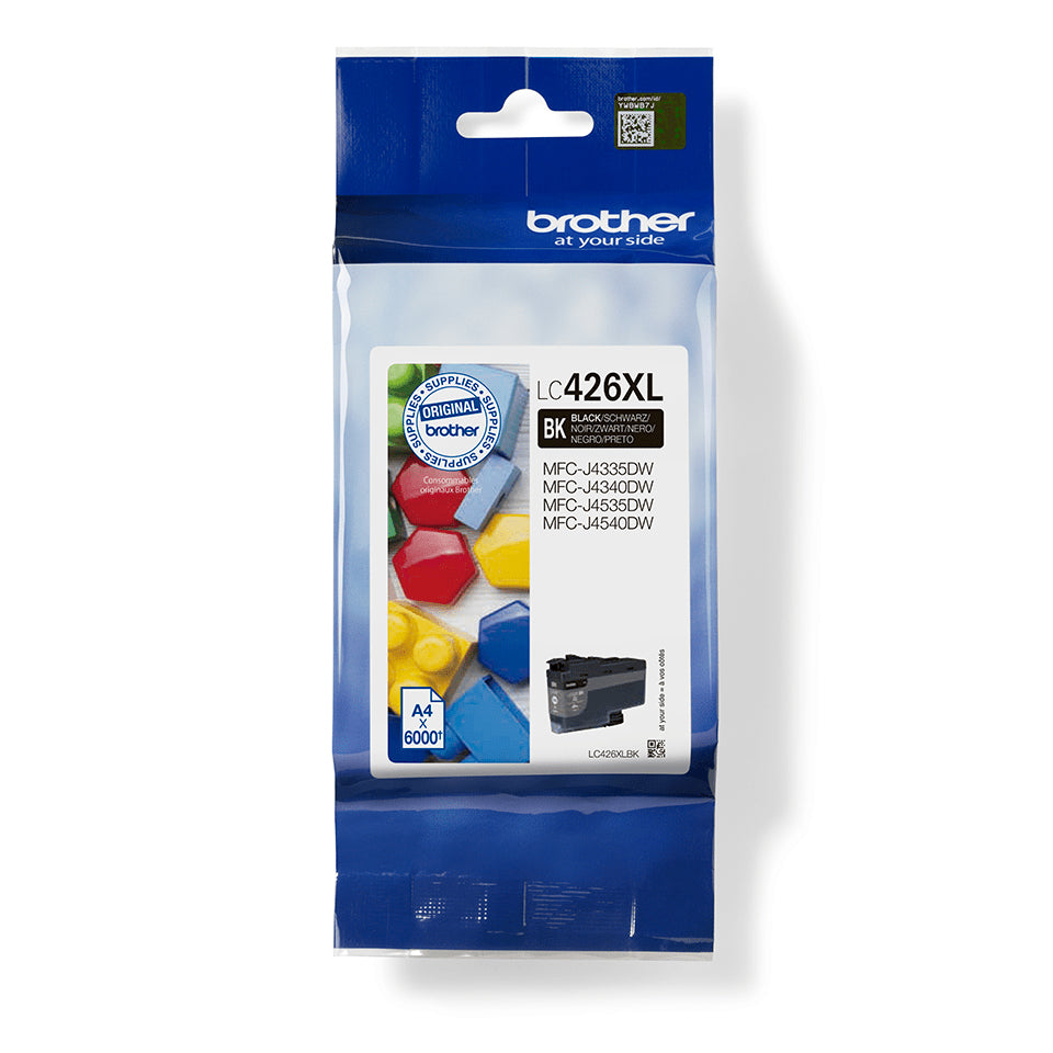 Cartouche d'encre originale Brother MFC-J4340DW J4540DWXL J4540DW Noir (5 Unités)