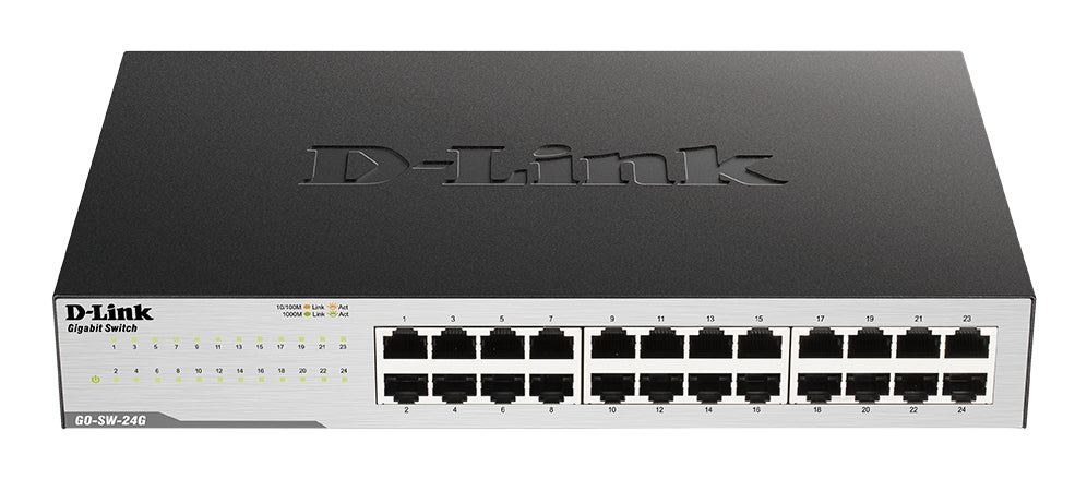Commutateur Réseau de Bureau D-Link GO-SW-24G