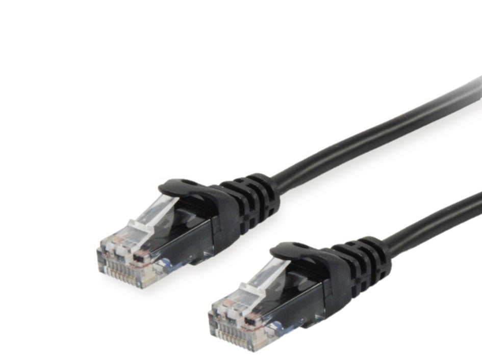 Câble RJ45 Catégorie 6 UTP Rigide Equip 625459 Noir 20 m