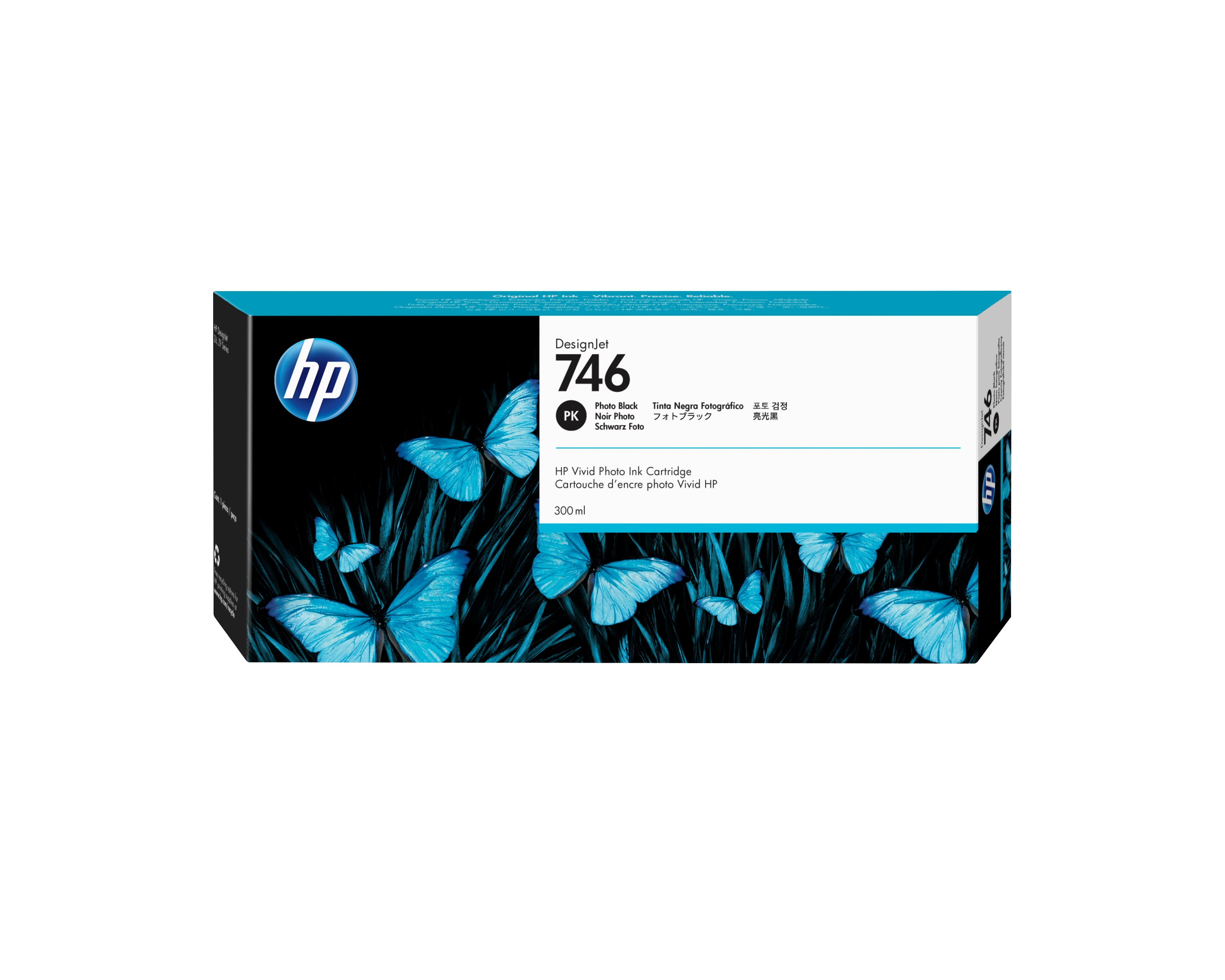 HP 746 - 300 ml - photo noire - original - DesignJet - cartouche d'encre