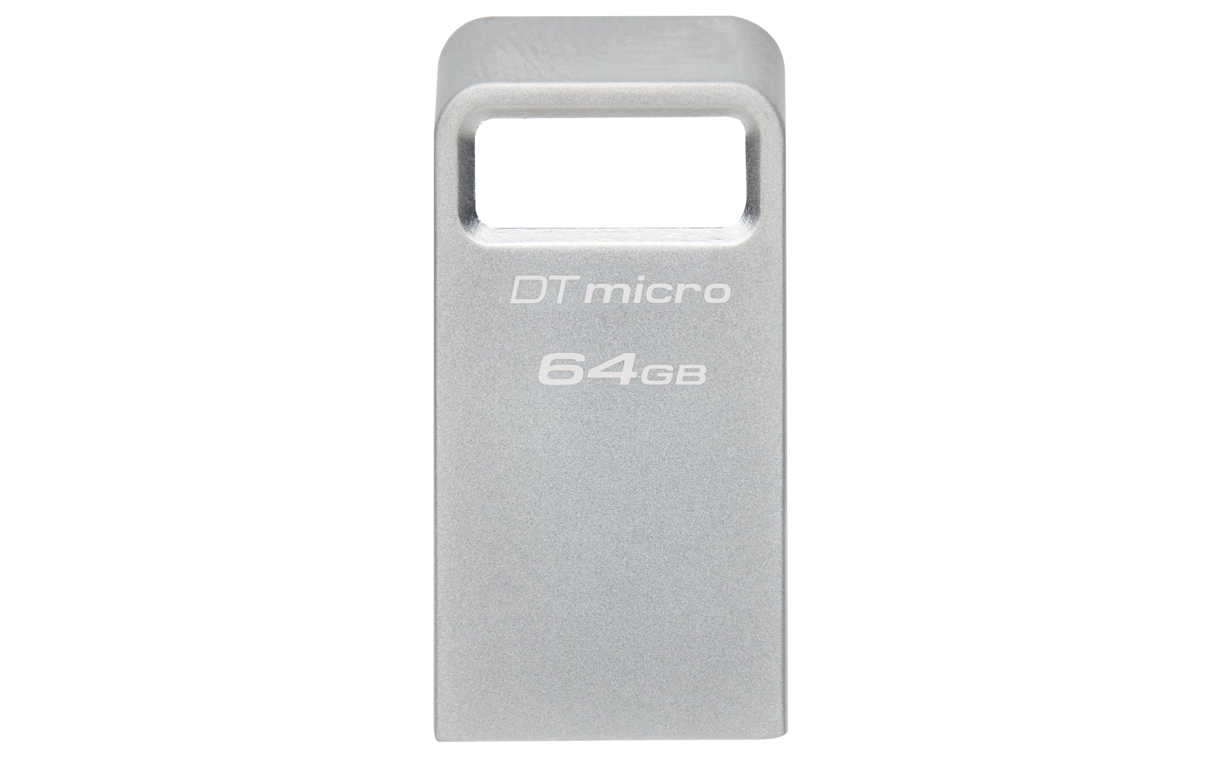 Clé USB Kingston DataTraveler Micro 64 GB Noir Argenté