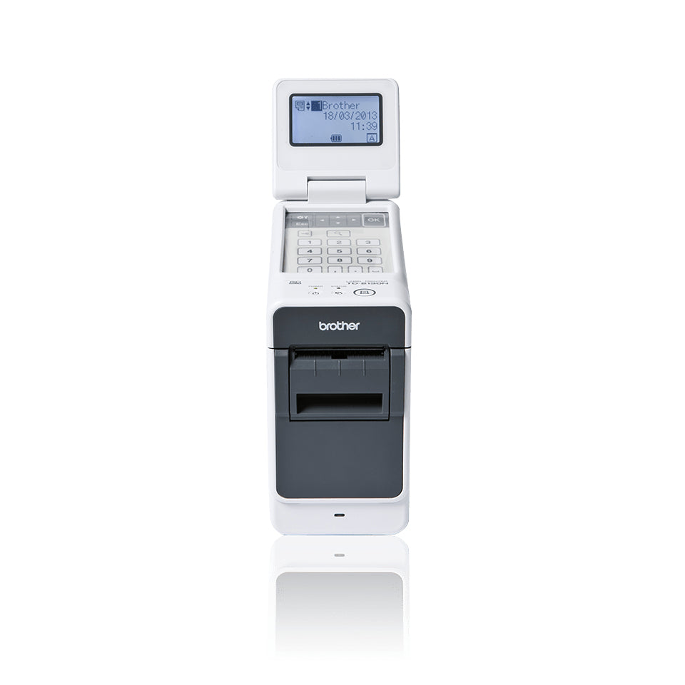 Brother TD-2130N - Imprimante d'étiquettes - thermique direct - Rouleau (6,3 cm) - 300 ppp - jusqu'à 152.4 mm/sec - USB 2.0, LAN, série, hôte USB - outil de coupe
