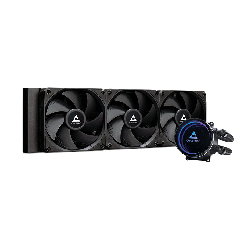Kit Watercooling AIO Chieftec Iceberg Dark RGB - 360mm (Noir)