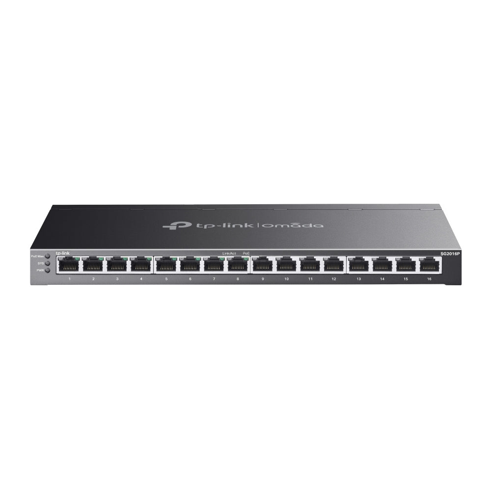 Switch TP-Link TL-SG2016P Gigabit Ethernet 32 Gbps