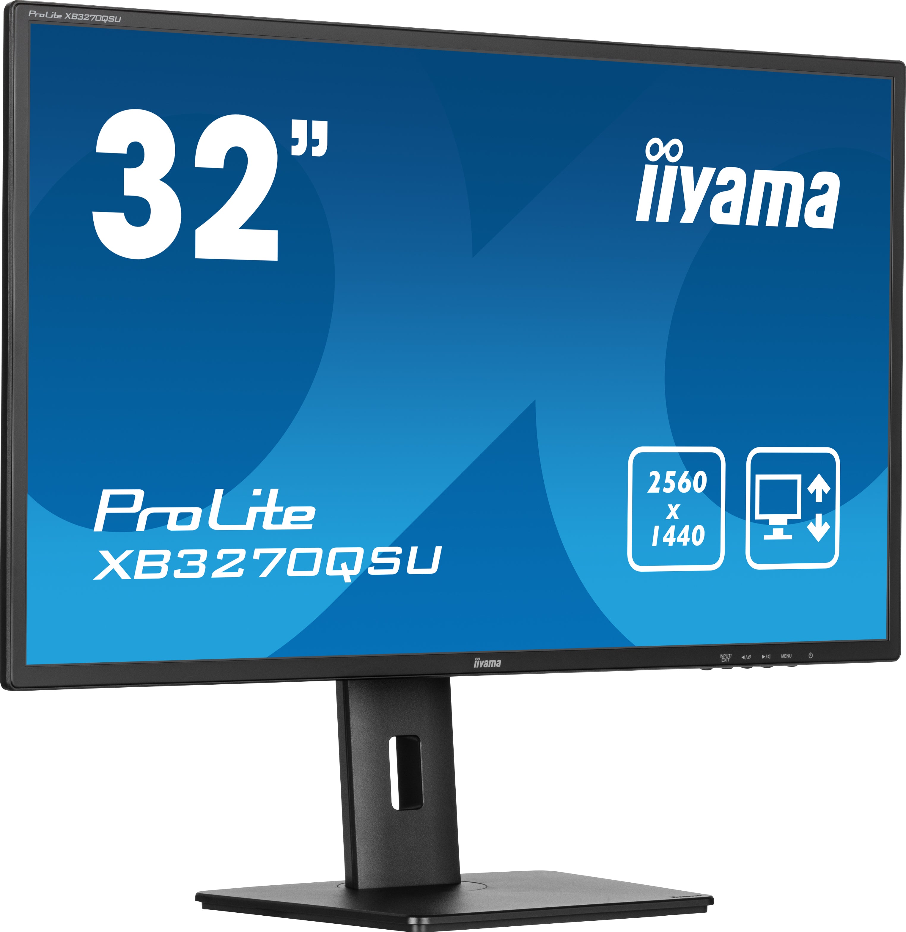 Ecran 32" Iiyama ProLite XB3270QSU-B1  Quad HD 100Hz (Noir)