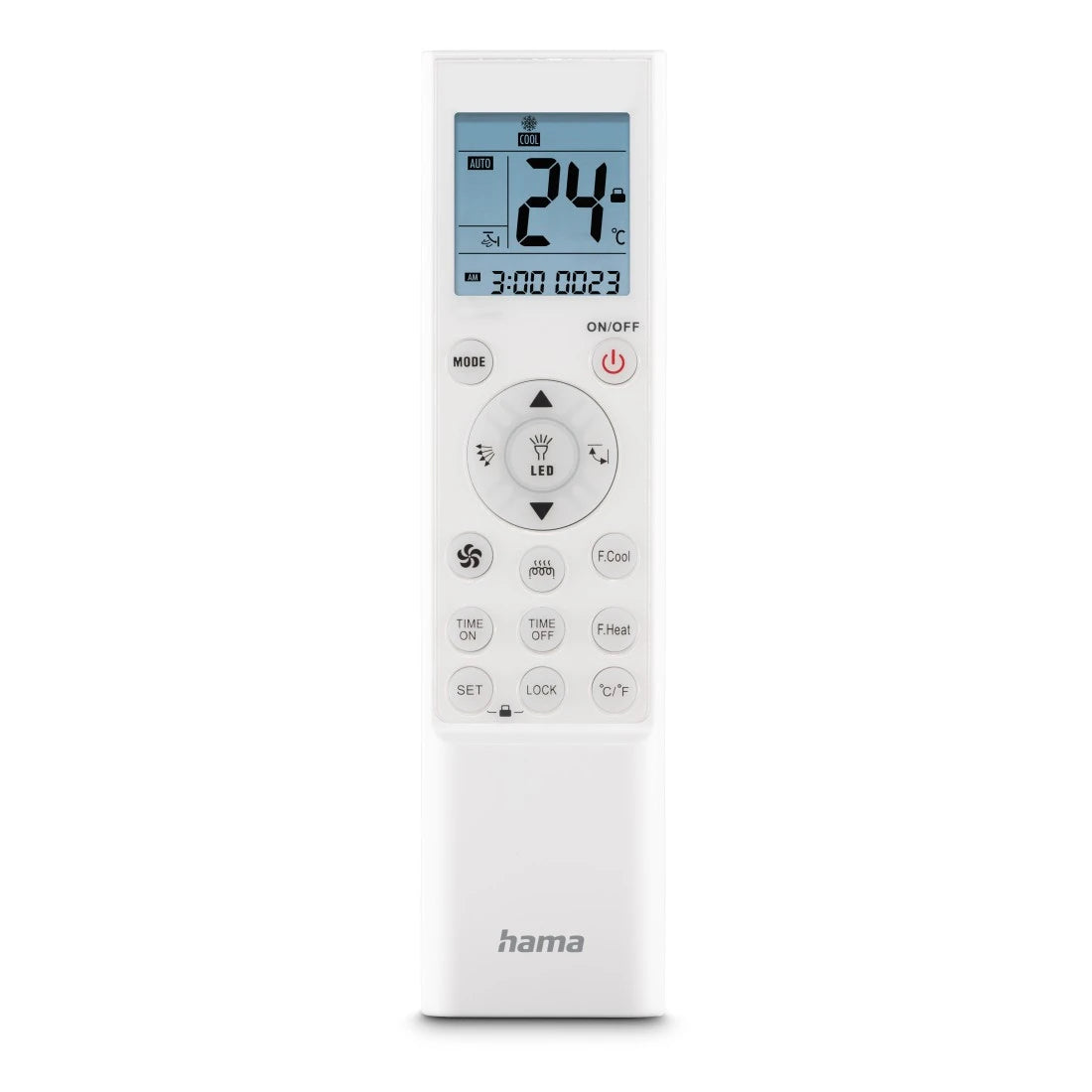 Chronothermostat pour Air Conditionné Hama 00221040 Blanc