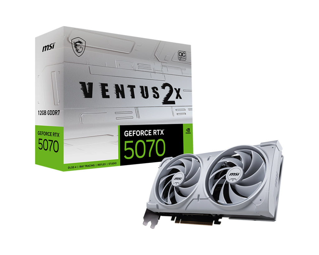Carte Graphique MSI 912-V532-004 12 GB nvidia geforce rtx 5070 GDDR6X GDDR7
