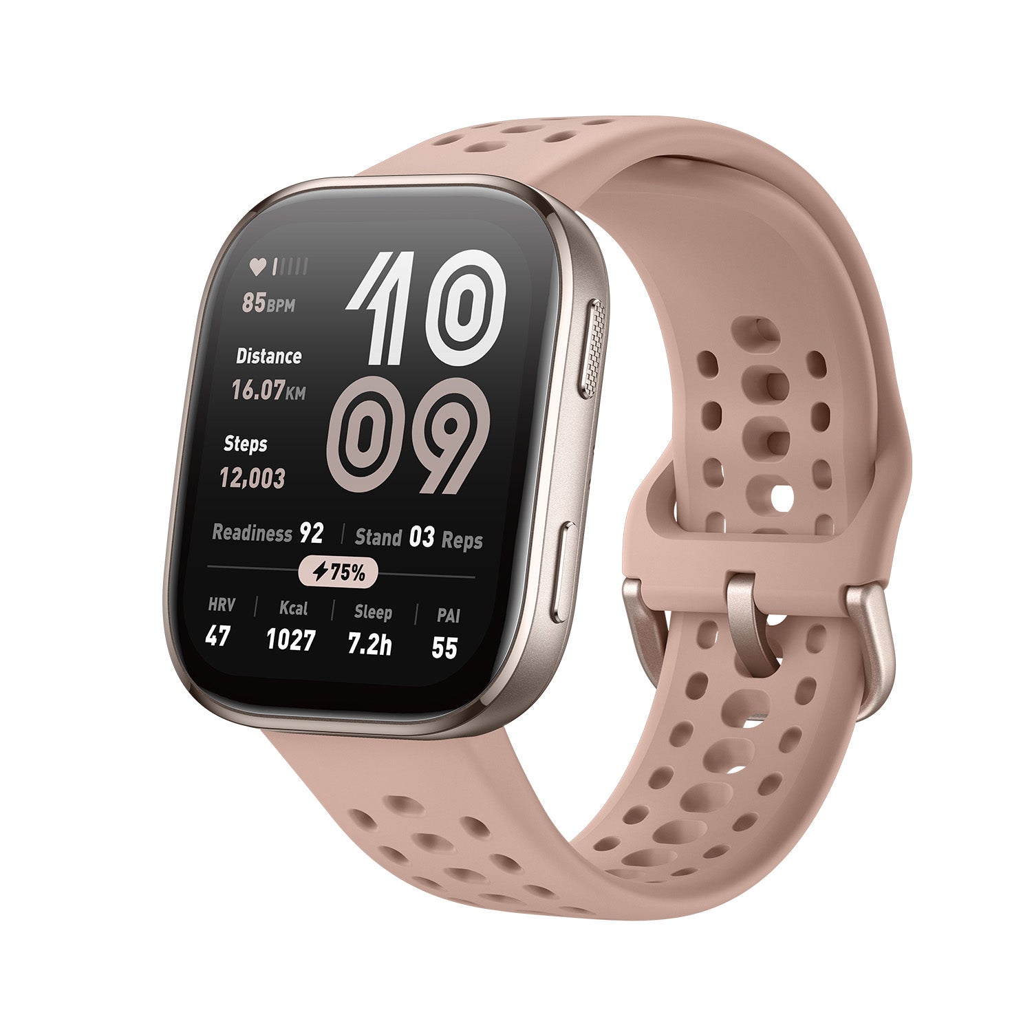 Montre intelligente Amazfit W2435EUAN Rouge Doré 1,97"