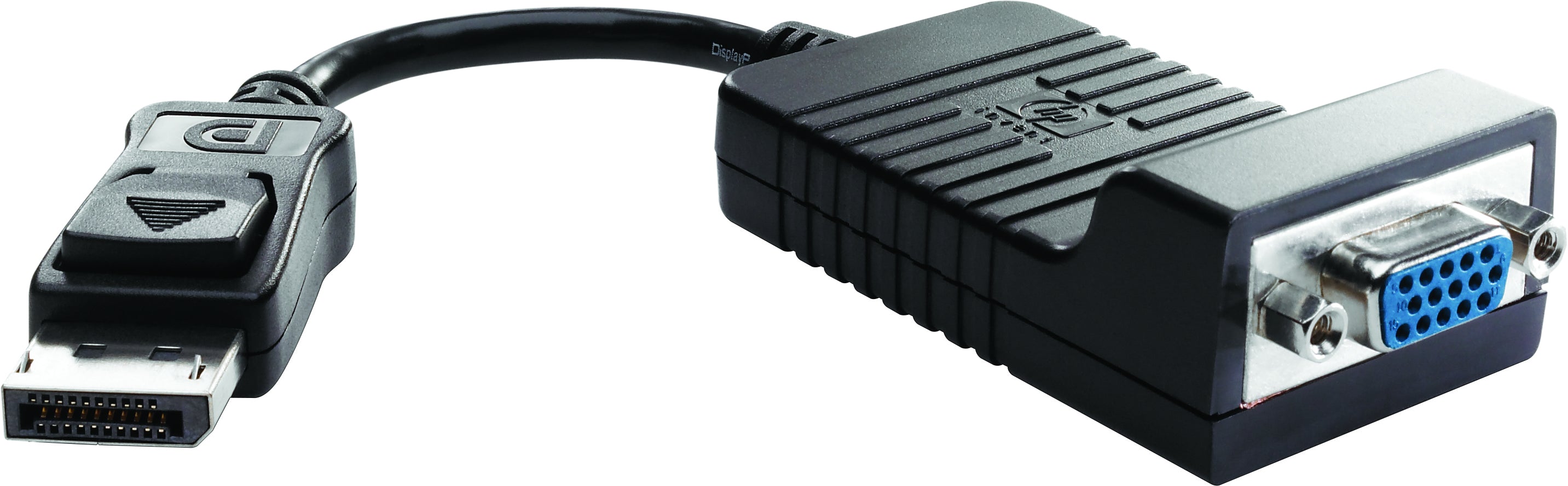 Adaptateur DisplayPort vers VGA HP AS615AA Noir 20 cm