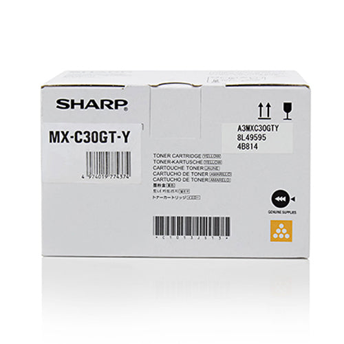 Toner Sharp MXC30GTY Jaune