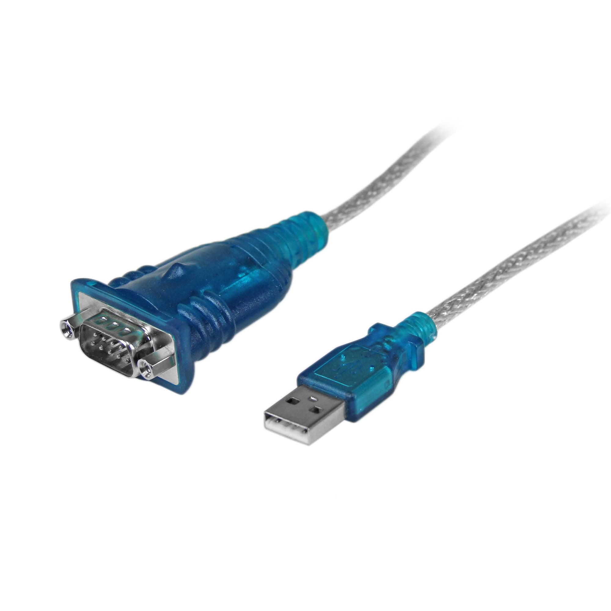 StarTech.com Câble Adaptateur USB vers Série DB9 RS232 - Mâle / Mâle - Convertisseur USB A vers RS-232 Compatible avec Windows 8 - Adaptateur série - USB 2.0 - RS-232