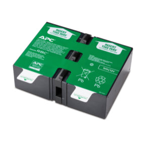 Cartouche de batterie de rechange APC #124 - Batterie d'onduleur - 1 x batterie - Acide de plomb - pour P/N: BR1500G-RS, BX1500M, BX1500M-LM60, SMC1000-2UC, SMC1000-2UTW, SMC1000I-2UC