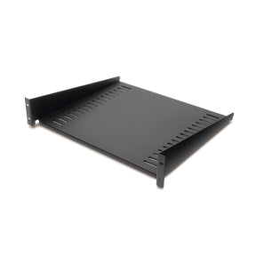 APC - Étagère pour rack - noir - 2U - pour NetShelter 2; NetShelter EP; NetShelter ES; NetShelter SX; Netshelter VX; NetShelter WX