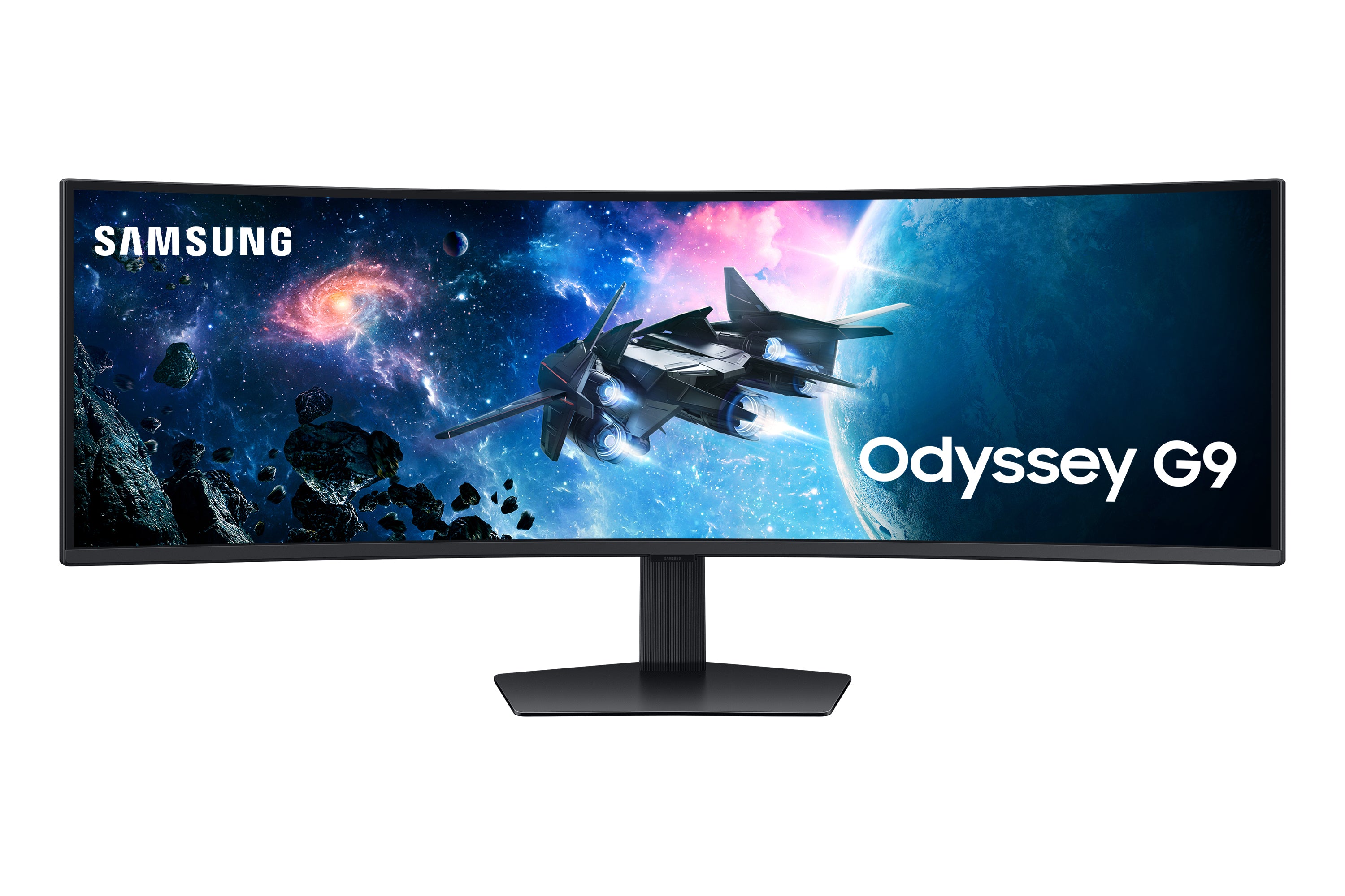 Samsung Odyssey G9 S49CG954EU - G95C Series - écran LED - jeux - incurvé - 49" - 5120 x 1440 Dual Quad HD @ 240 Hz - VA - 450 cd/m² - 2500:1 - DisplayHDR 1000 - 1 ms - 2xHDMI, DisplayPort - noir