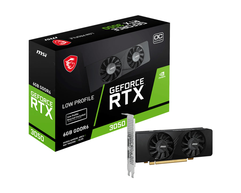 Carte Graphique MSI Nvidia GeForce RTX 3050 6 GB GDDR6