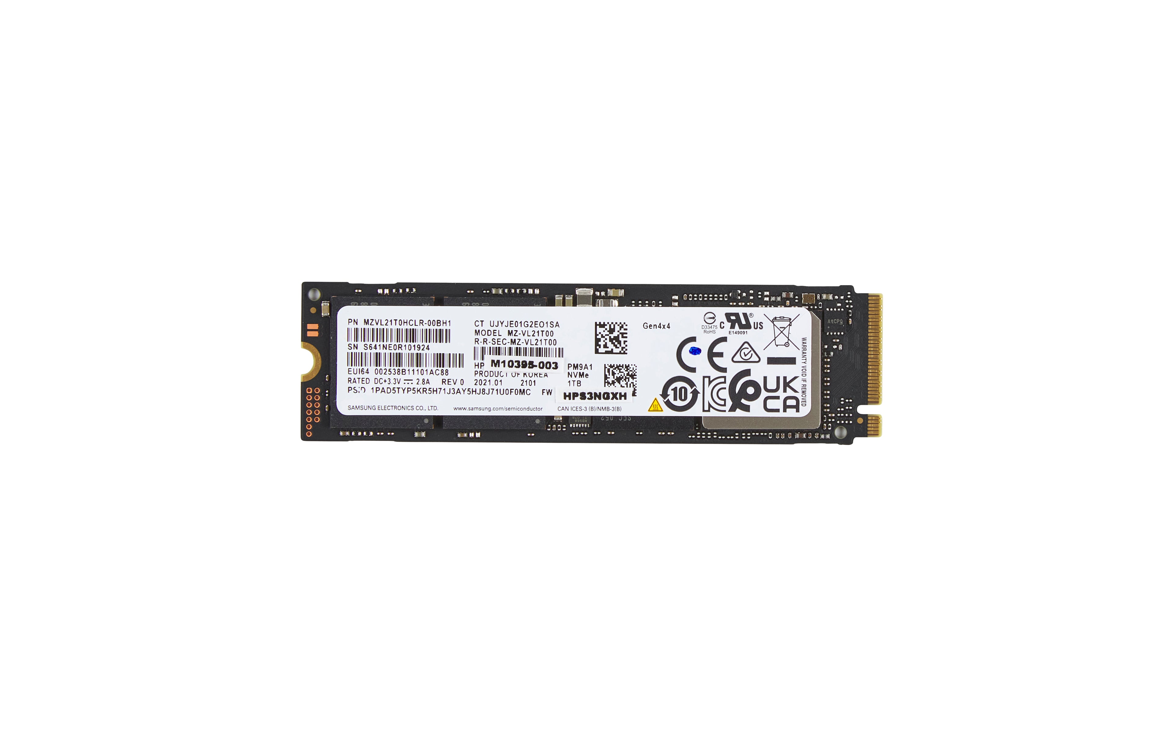 HP - SSD - 1 To - interne - M.2 2280 - PCIe 4.0 x4 (NVMe) - pour Elite x360; EliteBook 1040 G11, 630 G11, 64X G11, 66X G11, 83X G11, 84X G11, 86X G11