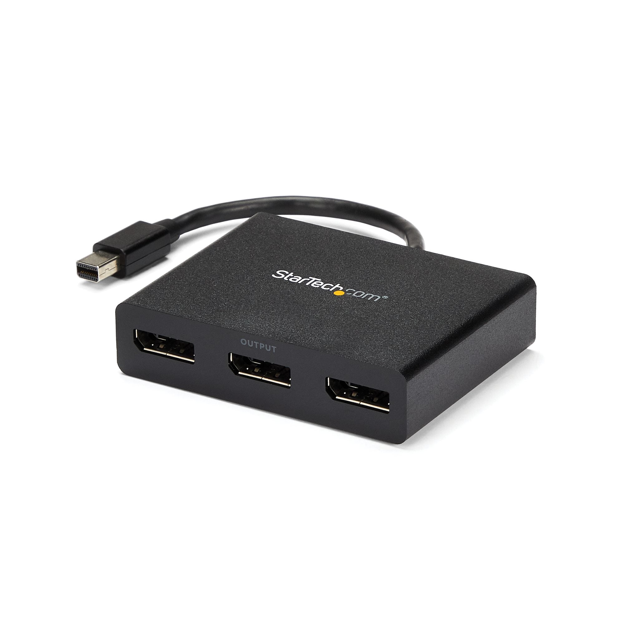 StarTech.com Splitter multi-écrans Mini DisplayPort vers 3x DisplayPort - Hub MST à 3 ports - Répartiteur Mini DP 1.2 vers 3x DP - Répartiteur video - 3 x DisplayPort - de bureau - AC 100/230 V - pour P/N: SVA5N3NEUA