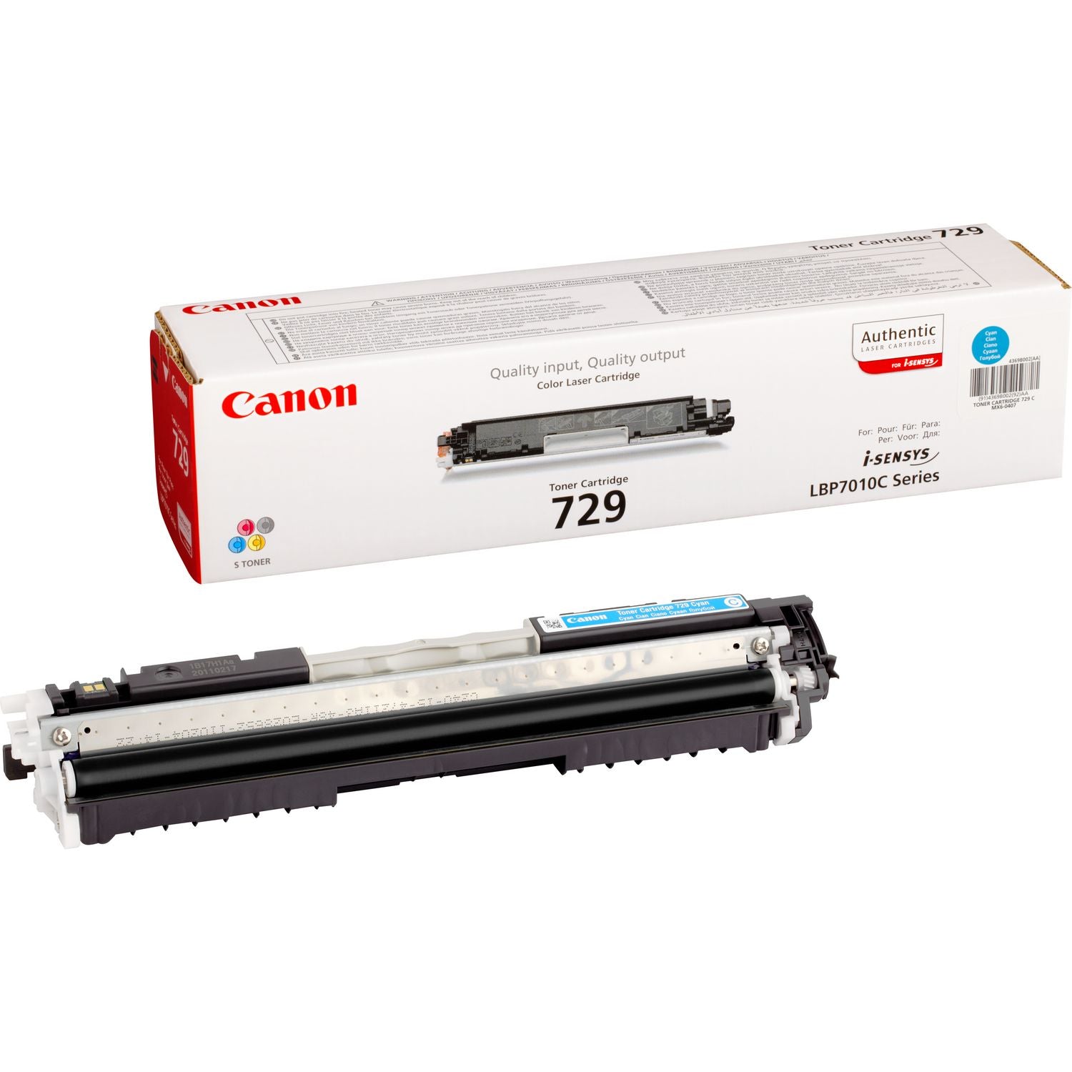 Toner Cyan CRG 729 C - 4369B002