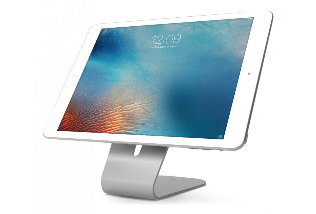 Compulocks Bras telescopique articulé pour les moniteur / ecrans VESA argenté - Composant de montage (bras articulé, support de montage VESA) - inclinaison et rotation - pour moniteur/tablette - aluminium - ordinateur de bureau, compteur