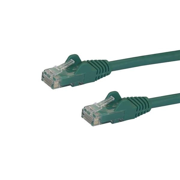 StarTech.com Câble réseau Cat6 Gigabit UTP sans crochet de 1m - Cordon Ethernet RJ45 anti-accroc - Câble patch Mâle / Mâle - Vert - Cordon de raccordement - RJ-45 (M) pour RJ-45 (M) - 1 m - UTP - CAT 6 - sans crochet - vert