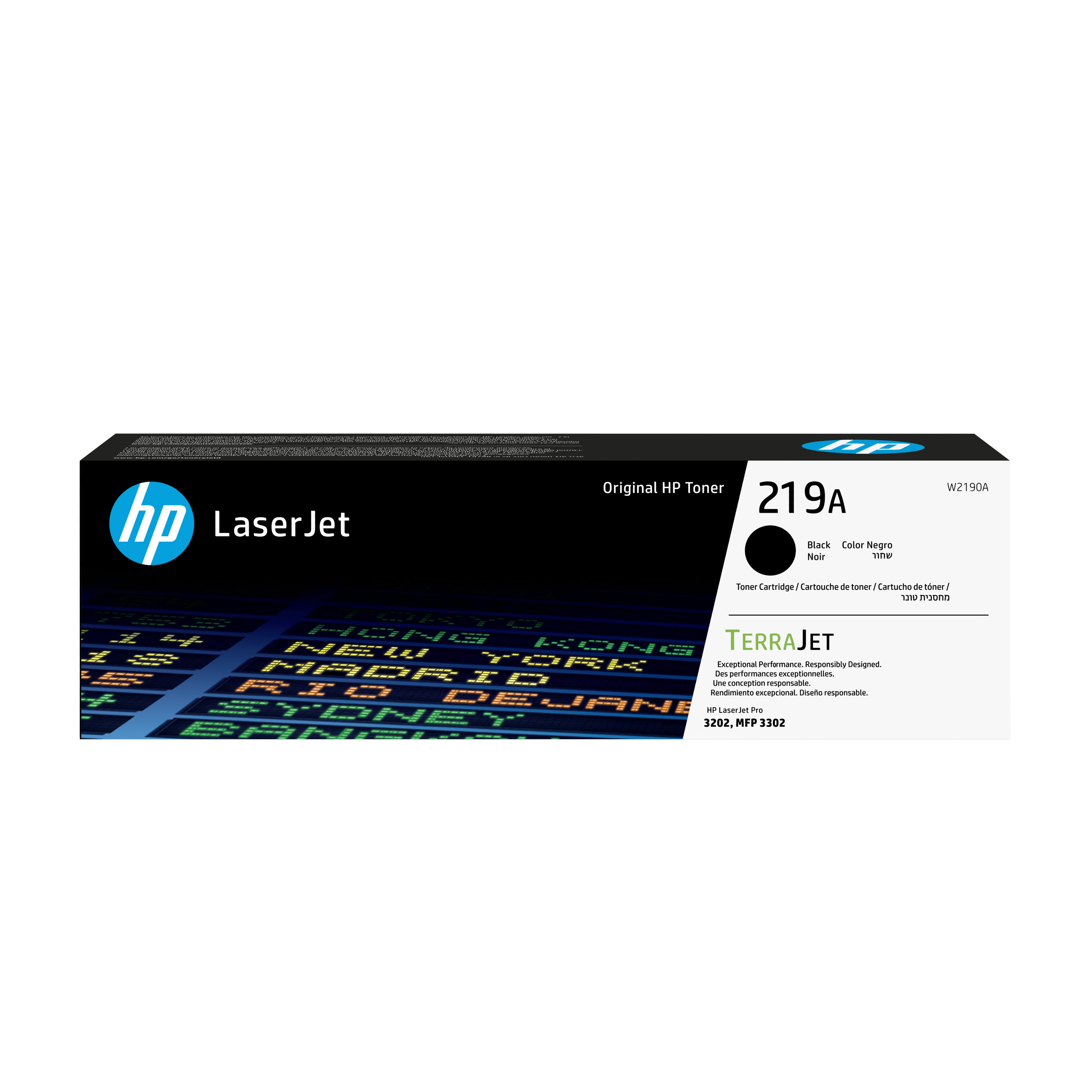 Toner original HP W2190A Noir