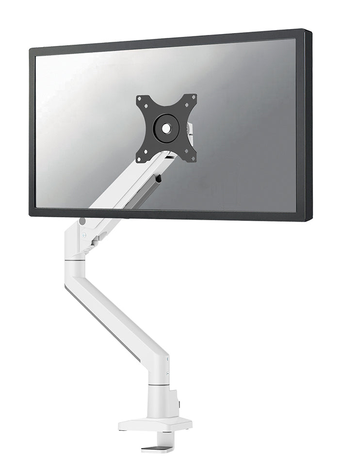 Neomounts NEXT Slim DS70-250WH1 - Kit de montage (bras articulé) - pleine action - pour moniteur - aluminium - blanc - Taille d'écran : 17"-35" - montrable sur bureau