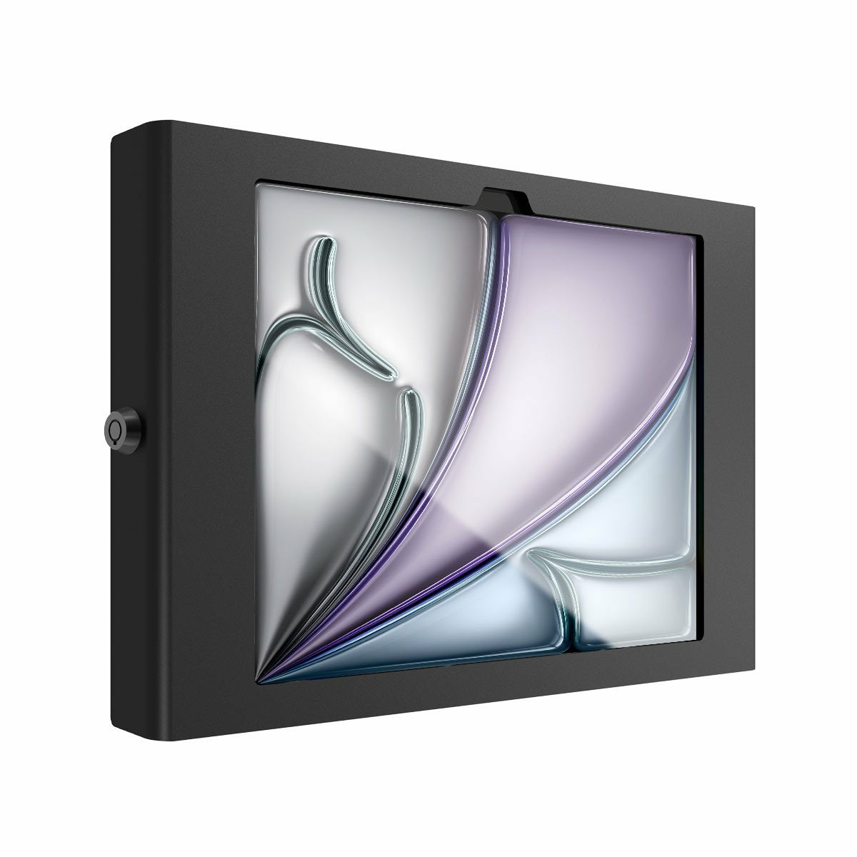 Compulocks iPad Air M2 & M3 11", Apex Secured Enclosure Wall Mount - Black - Boîtier - pour tablette - montage en verre, espace - verrouillable - aluminium de haute qualité - noir - Taille d'écran : 11" - Interface de montage : 100 x 100 mm - montable sur