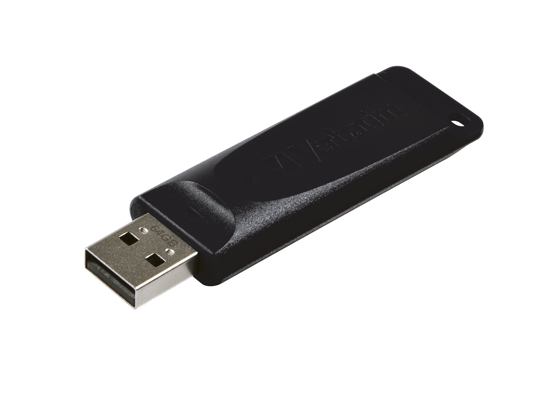Clé USB 2.0 Verbatim Slider - 64Go (Noir)