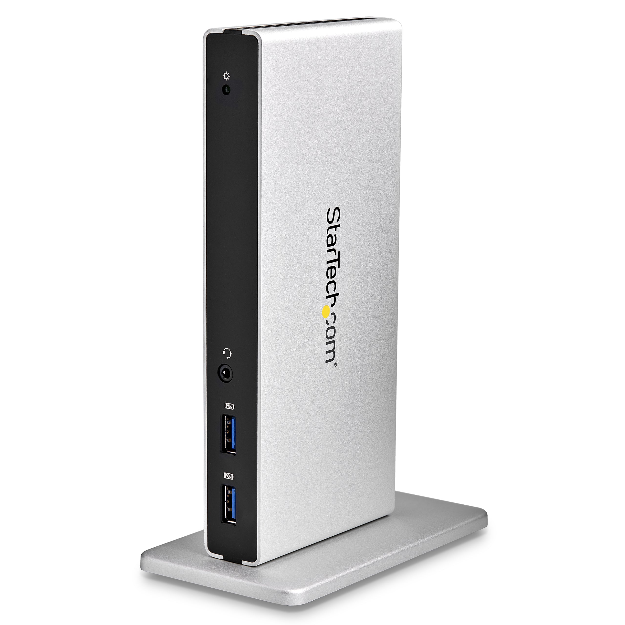 StarTech.com Station d'accueil USB - Réplicateur de ports USB 3.0 - Double affichage DVI avec adaptateurs HDMI et VGA - GbE/Hub USB/Audio - Station d'accueil - USB - DVI - 1GbE - pour P/N: ARMBARDUO, ARMDUAL, ARMDUAL30, ARMSLIMDUO, TB33A1C