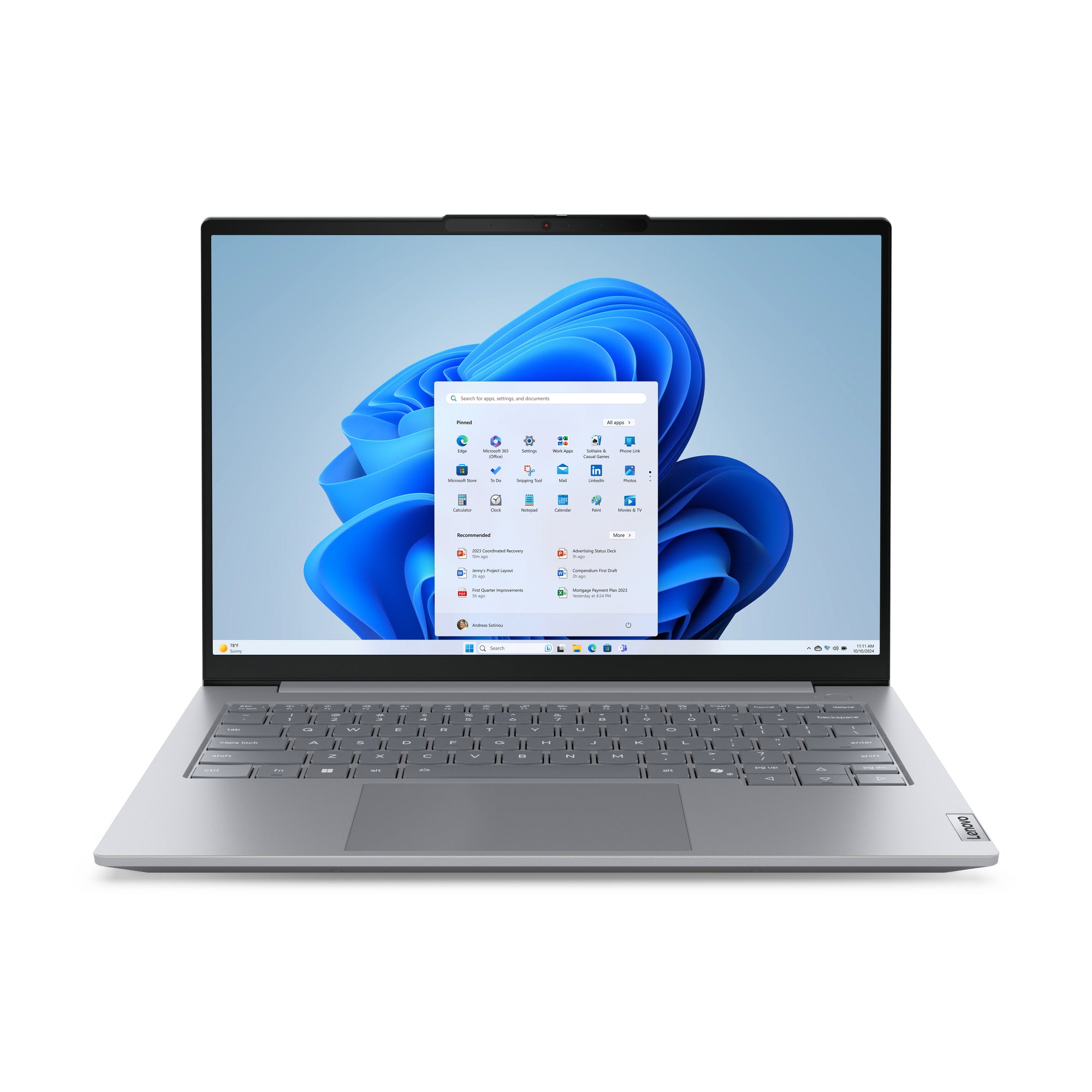 Ordinateur Portable Lenovo 21SJ0075SP 14" intel core ultra 5 16 GB RAM 512 GB 512 GB SSD Espagnol Qwerty