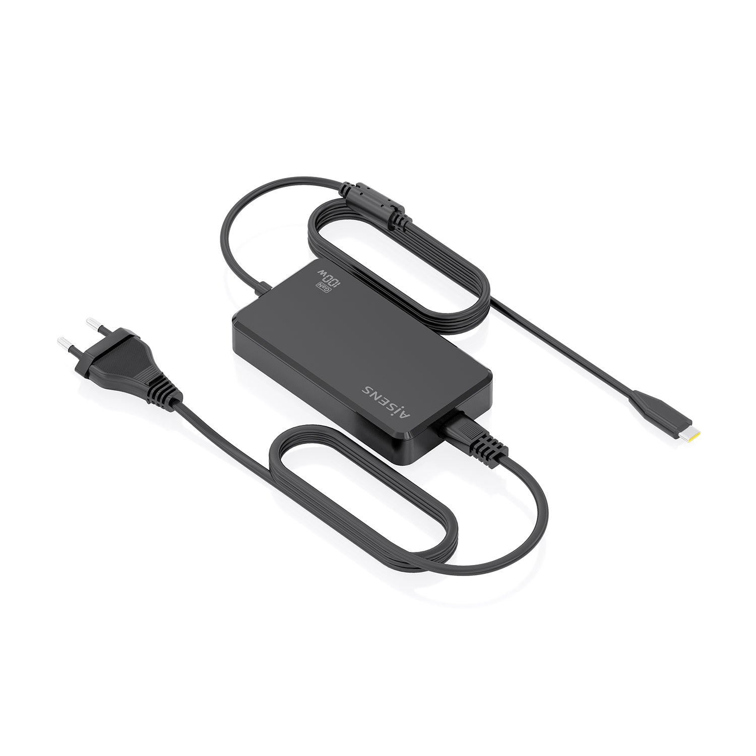 Powerbank Aisens ASCH-1PD100D070-BK 100 W Noir