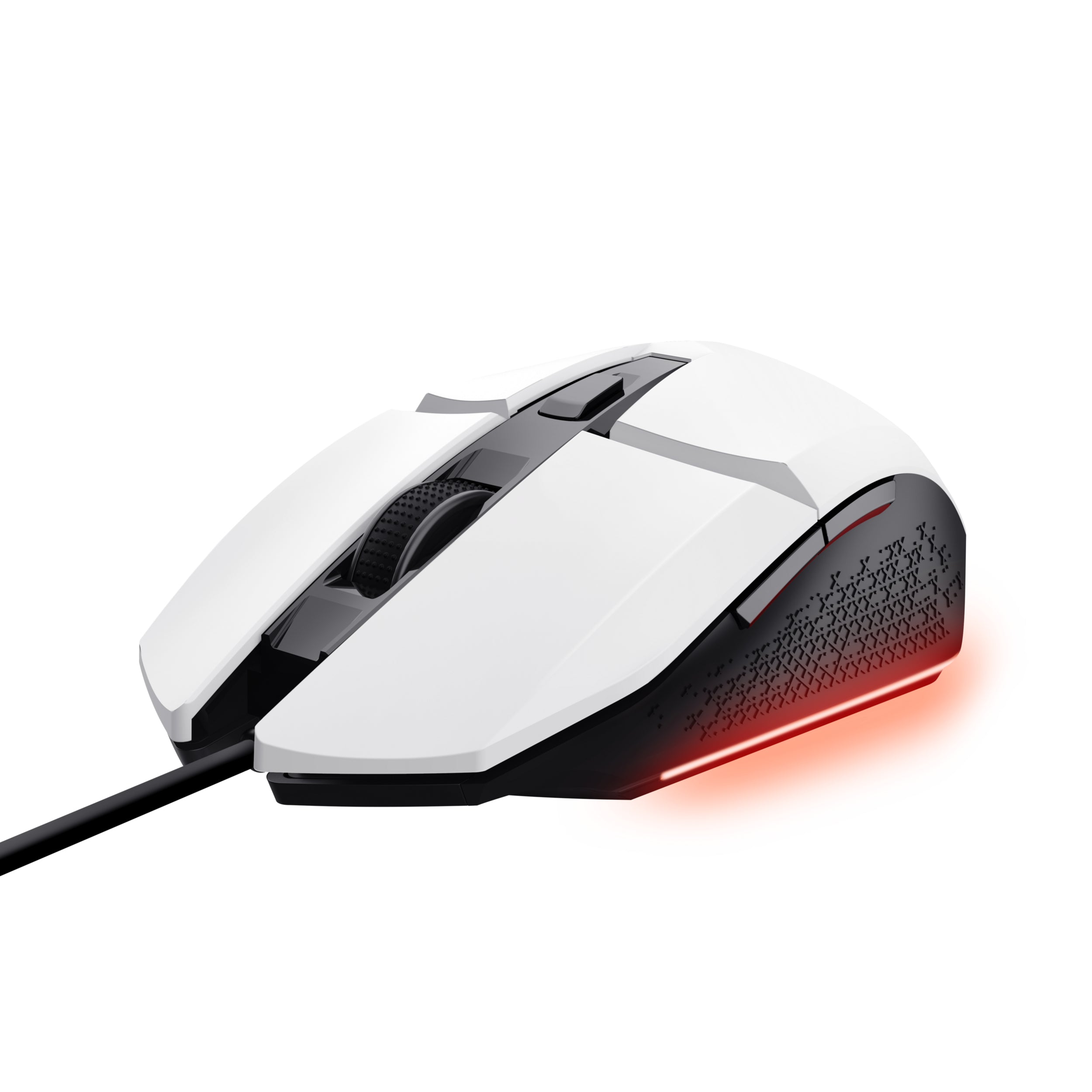 Souris Trust 25066 GXT109W Blanc Noir/Blanc