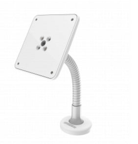 Compulocks Support Tablette flexible VESA - Kit de montage (bras flexible) - pour tablette - acier - blanc - montable sur mur