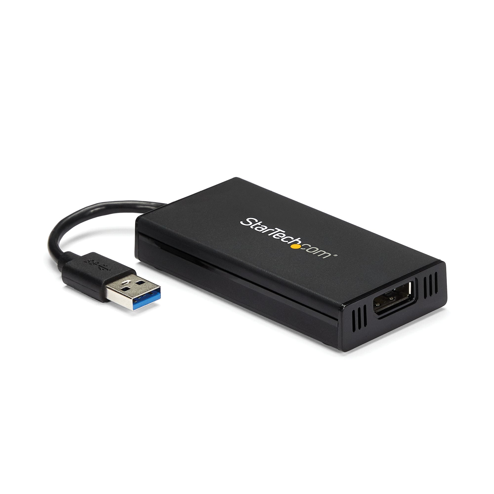 StarTech.com Adaptateur vidéo multi-écrans USB 3.0 vers DisplayPort 4K - Carte graphique externe certifié DisplayLink - Ultra HD 4K - M/F - Adaptateur USB / DisplayPort - Conformité TAA - USB type A (M) pour DisplayPort (F) - USB 3.0 - 9 m - support 4K, a
