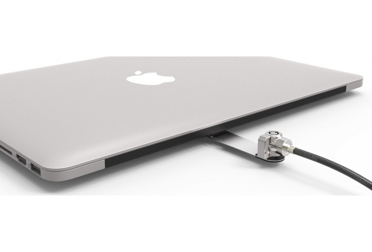 Compulocks Antivol Universel Macbook, PC, Tablette Adaptateur avec câble à clé - Kit de sécurité - argent