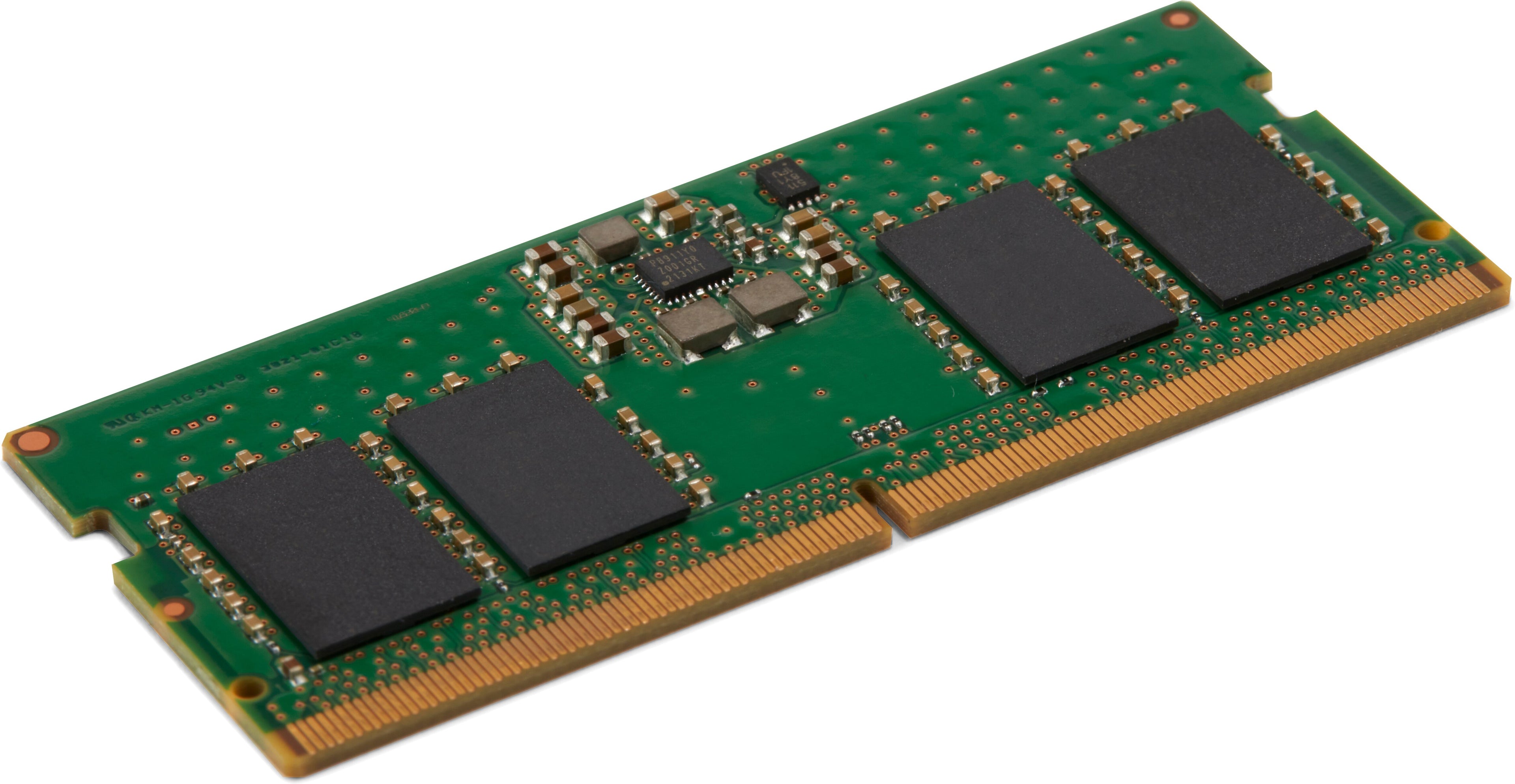 HP - DDR5 - module - 8 Go - SO DIMM 260 broches - 4800 MHz / PC5-38400 - mémoire sans tampon - non ECC - pour Elite 600 G9, 800 G9, Mini Conference G9, Workstation Z2 G9